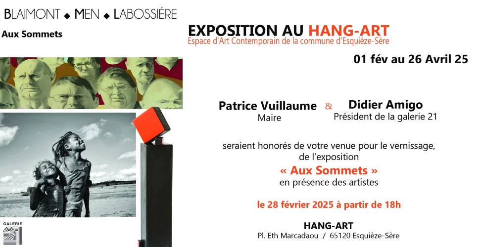 Invitation Galerie 21 Fevrier