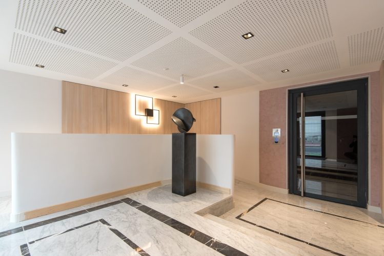 un immeuble une oeuvre projet VINCI avec Tatjana Labossiere 0